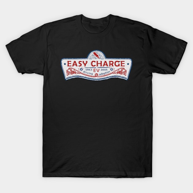 ELECTRIC CAR CHARGER T-Shirt by Merchsides